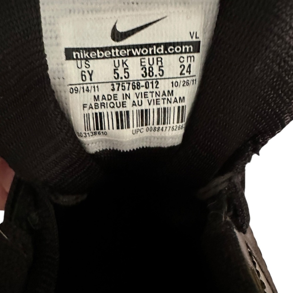 Nike Expand Tech Youth Baseball Cleats Black Silver Size 5Y - Picture 11 of 16